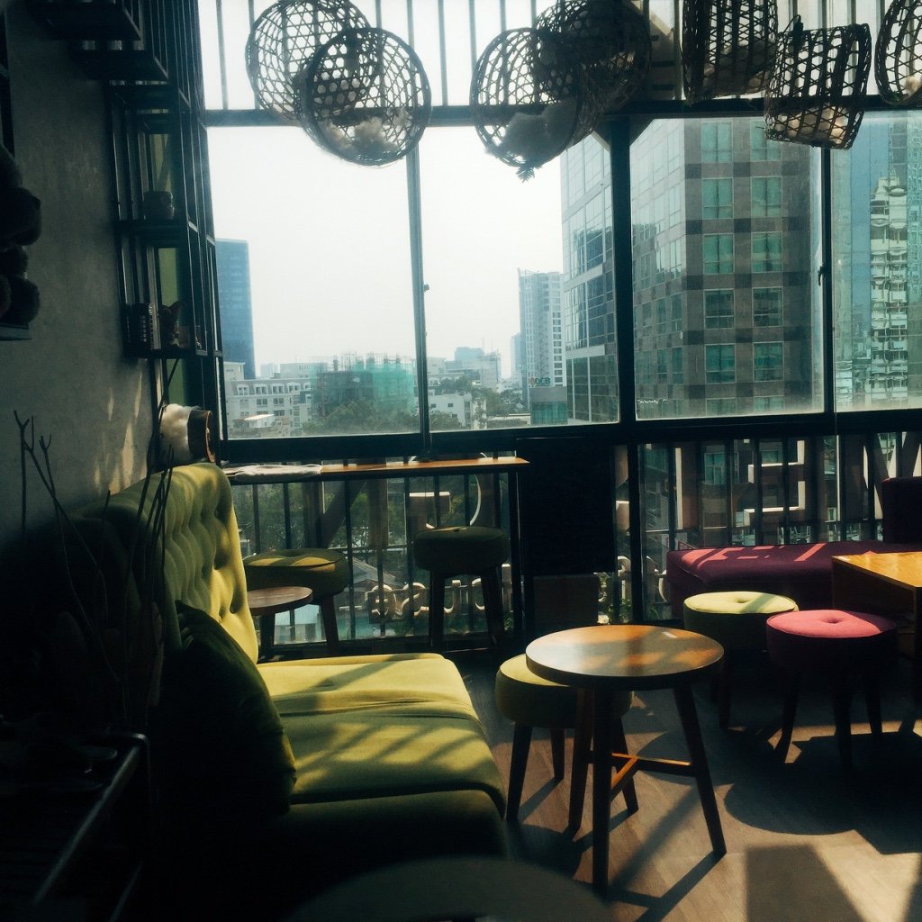 The Cafe Apartment น งด มกาแฟค ลๆใน คาเฟ อพาร ทเม นท ท เว ยดนาม อย าล มนะคะ มาเว ยดนาม ท งท ก ต องแวะมาเช คอ นก นท The Cafe Apartment แค เด ยวก ค มเว อร เหม อนได แวะช มแวะช อปเว ยดนามไปเก อบคร งแล ว