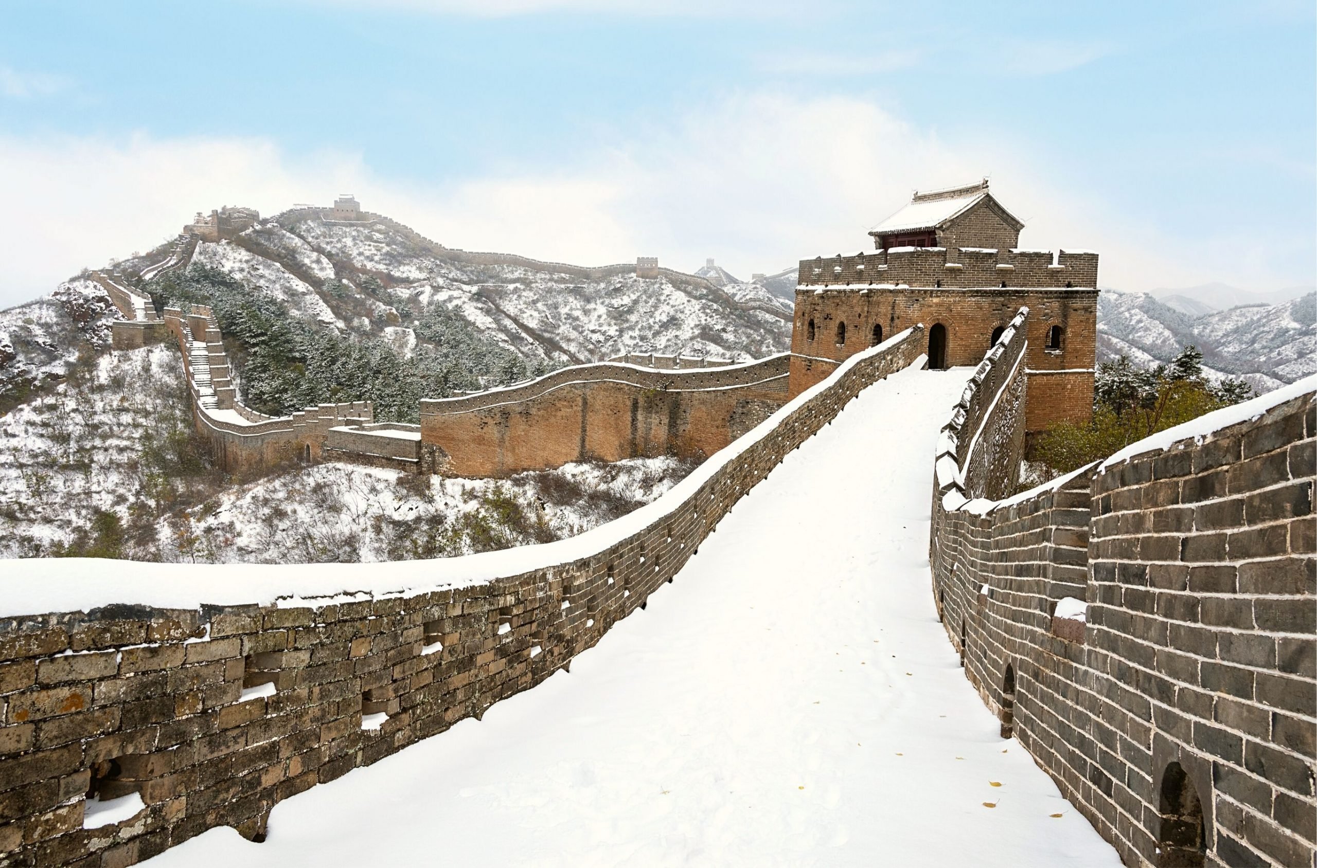 Beijing Jinshanling snow the Great Wall Getty Images, Canva (1) Mushroom Travel