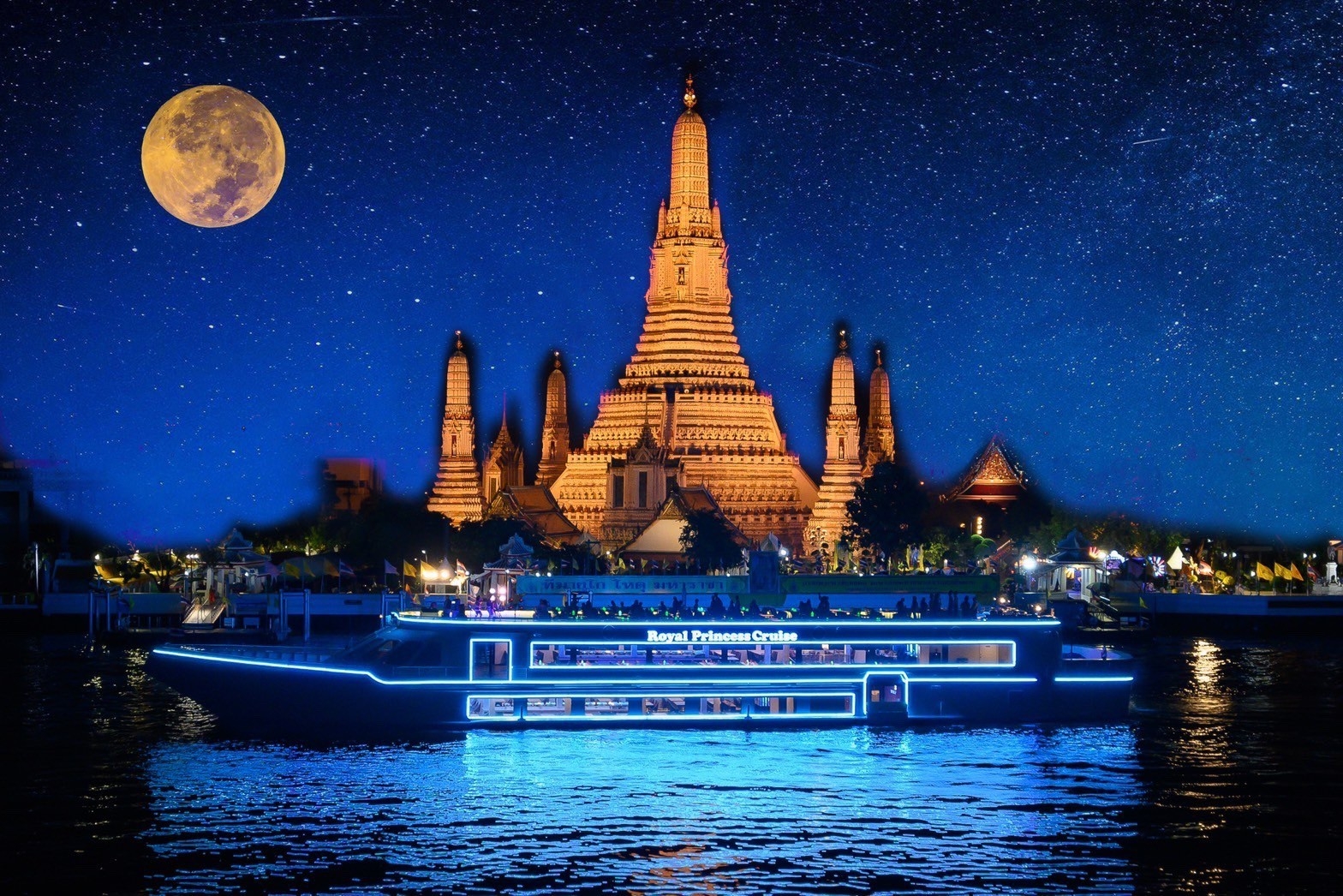 แพ็กเกจ ล่องเรือแม่น้ำเจ้าพระยา Royal Princess Cruise ราคา เริ่มต้น 590 .- เดินทาง 1 ก.พ.-31 ก.ค. 2565